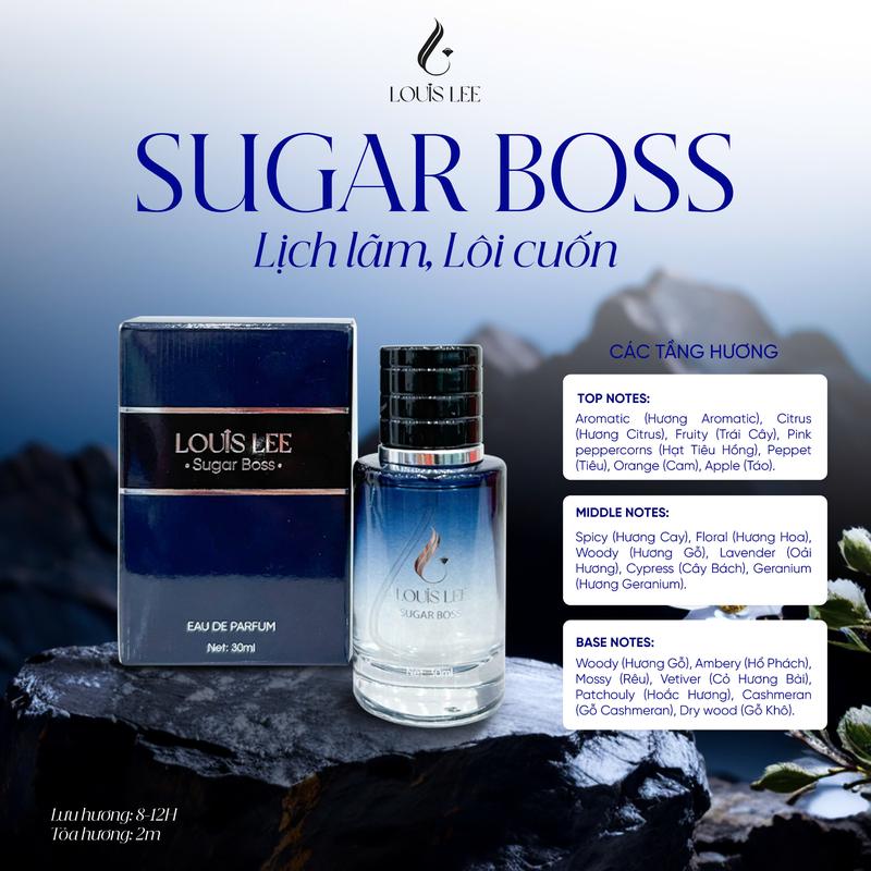   Trần My X LOUIS LEE  P05 Nước hoa  louis lee SUGAR BOSS 