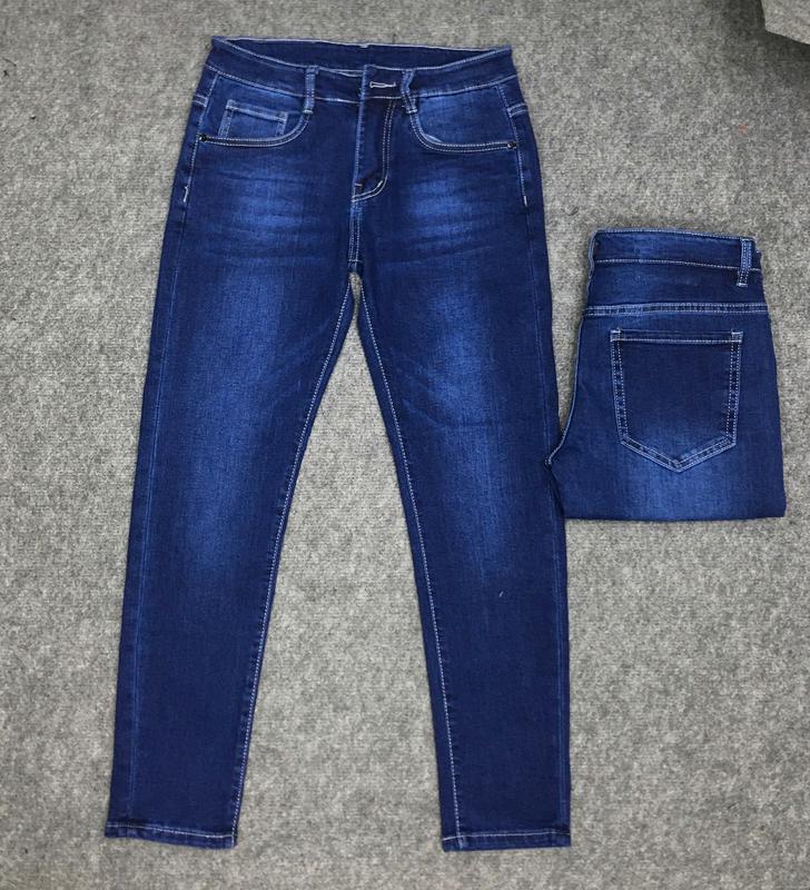 Quần Jean Nam Cao Cấp XANH ĐẬM TRƠN - HC 30 Menswear Pants Có Túi