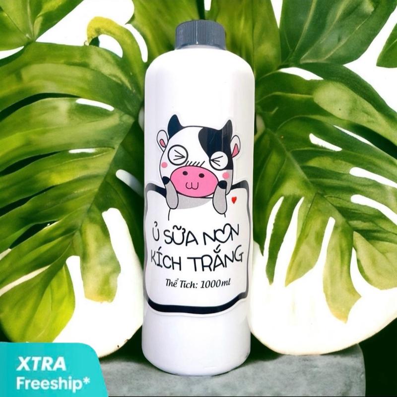 S202 - LẺ 1 CHAI Ủ SỮA NON BÒ HỖ TRỢ LÀM TRẮNG DA 1000ML Làm Đẹp Da
