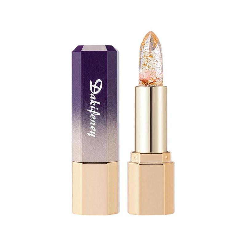 Product Introduction of New Temperature Change Moisturizing Lipstick 1pcs Lipstick Flower Jelly Color Changing Lipstick W4Y1 25