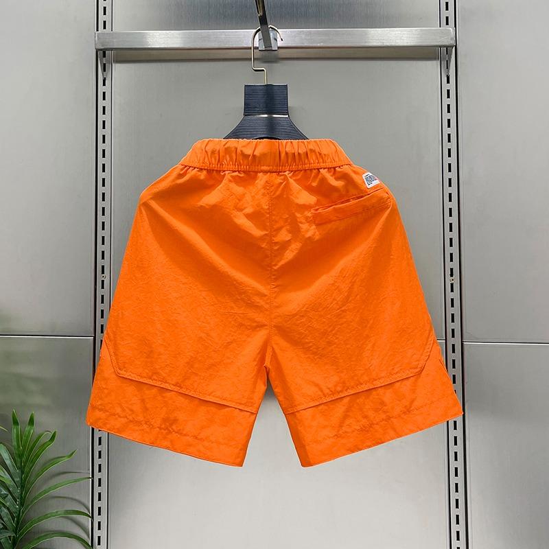 Product Introduction of Summer simple and versatile quick drying casual shorts for men, fashionable and loose five quarter pants, Korean version, internet famous, breathable beach pants 8