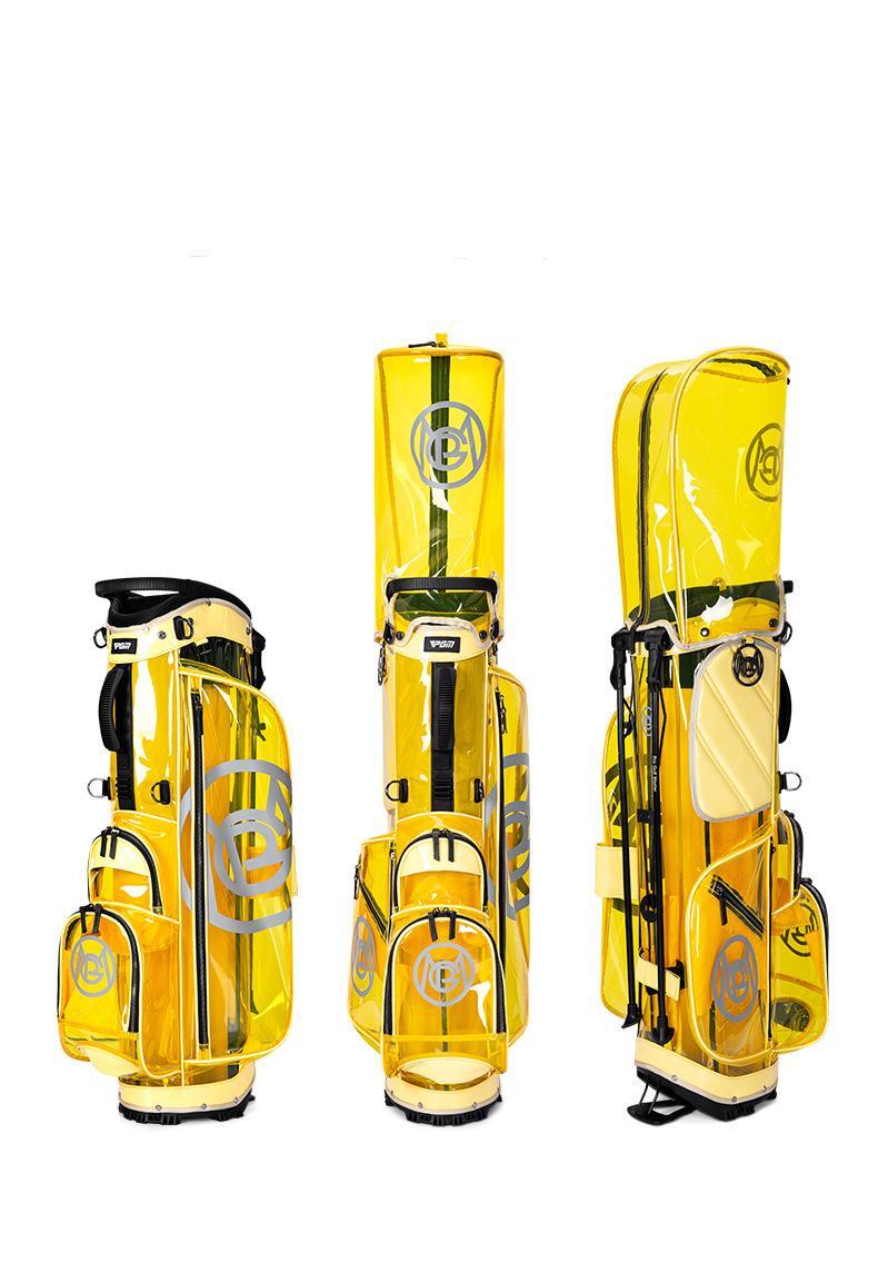 Product Introduction of [PGM] New Golf Bag Stand Bag Unisex Lightweight Club Bag Korean Style Transparent Golf Bag QB131 25
