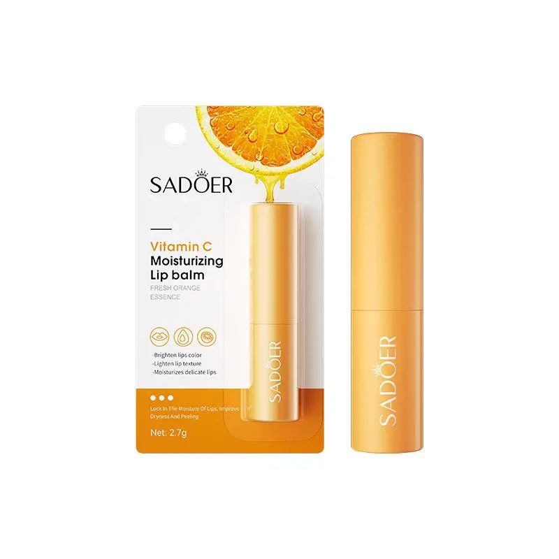 Vitamin C Hydrating Lip Balm, Moisturizing Juicy Lip Balm, Lip Moisturizer for Dry Cracks, Glossy Lip Glaze Stick Plumping Lip Gloss, Moisturizing Lip Balm, Lip Product