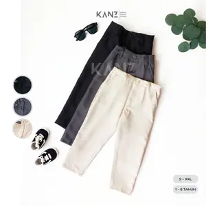 Ankle Pants Zipper Anak | celana ankle Anak / Bayi Usia 1 - 8 tahun | Laki Laki Dan Perempuan