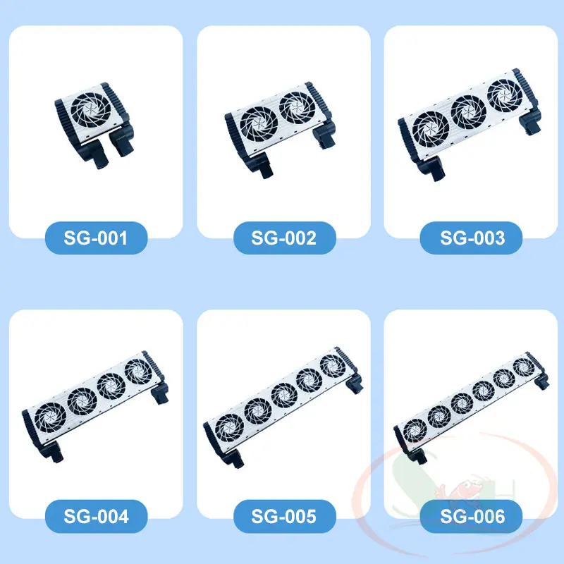 Quạt Shengang Cooling Fan Dimmer tản nhiệt làm mát bể cá tép thủy sinh 2