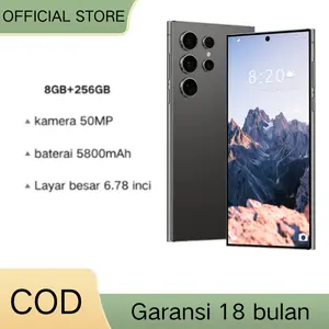 realne 8 5G 8/256GB HP 5G Desain Racing dengan Stripes Smartphone Tampilan Dynamic, Performa MediaTek, Kamera 48MP, Cocok untuk Pengguna Muda Pecinta Gaya