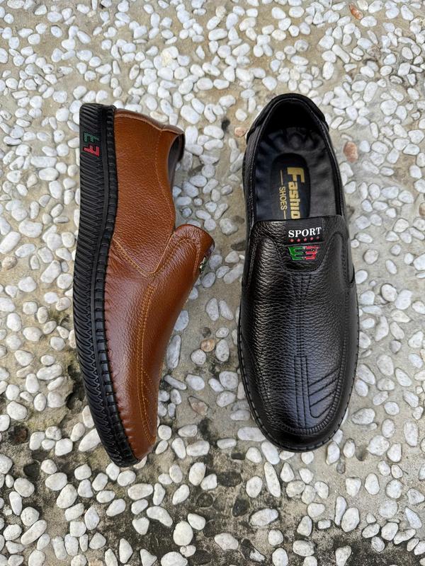 Giay mọi nam da BÒ mềm, dế cao su size 38-43 MDS 0