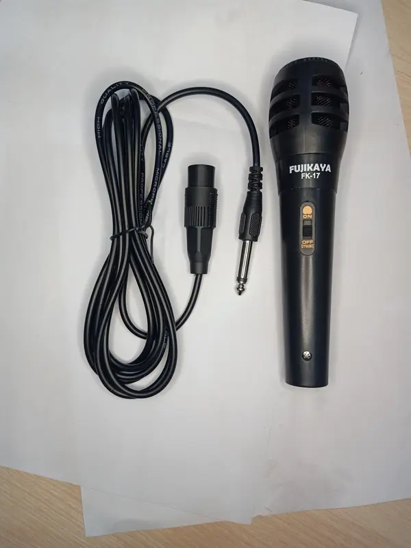 Microphone Fujikaya FK-17 Mikrofon Karaoke Murah 3