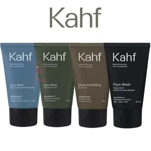 Kahf Skin Energizing and Brightening | Oil Acne Care | Triple Action Oil | Gentle Exfoliating Face Scrub Wash 50ml 100ml Sabun Pembersih Wajah Pria