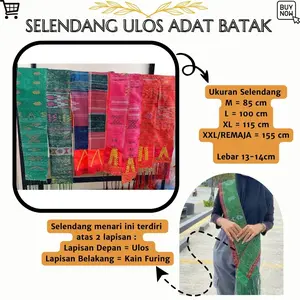 Selendang Menari Anak Adat Batak ukuran Anak Hingga Remaja Fashion