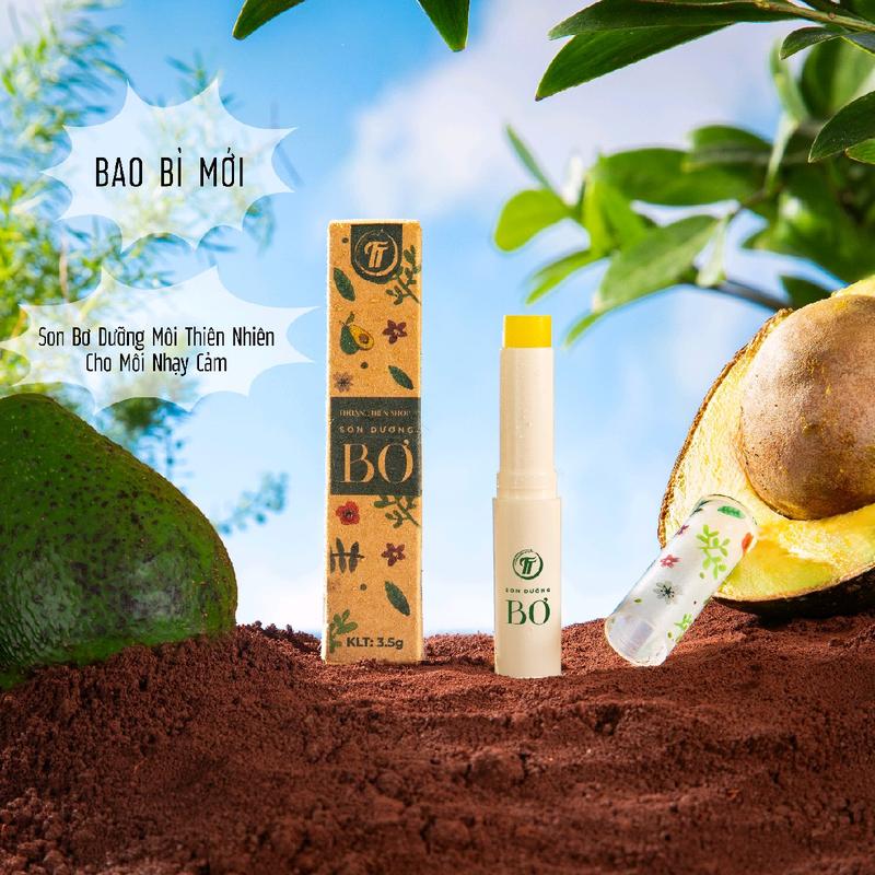  SON DƯỠNG BƠ - THUẬN THIÊN Nữ Women Làm Đẹp Da Cosmetic Son Môi 