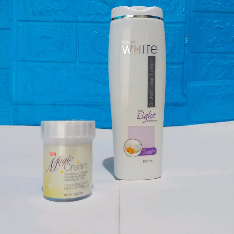 uno glutathione lotion UNO Natura White Glutathione Lotion New Light Formula 200ML main image 1