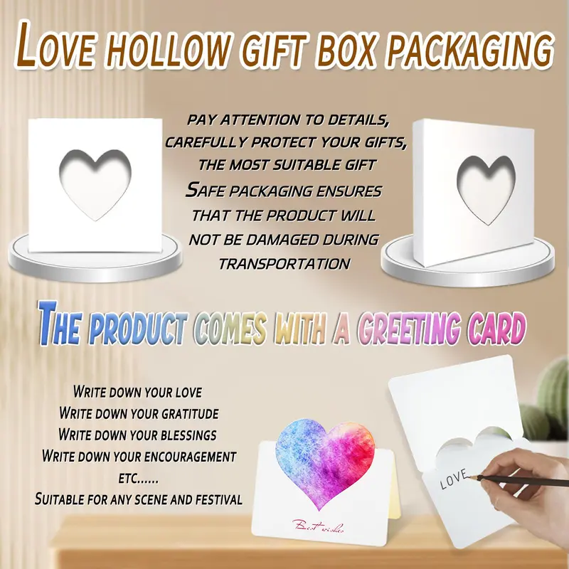 To My Boyfriend Heart & Letter Pattern Puzzle Shaped Acrylic Plaque, Creative Desktop Ornament, Decorative Plaque for Home Living Room Bedroom Office, Valentines Gift for Him 5