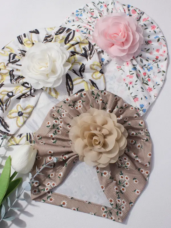 Cute Bow Decor Baby Hair Band, Soft Comfortable Breathable Baby Hair Accessories for Daily Wear, Newborn Infant Kids Hair Accessories 3