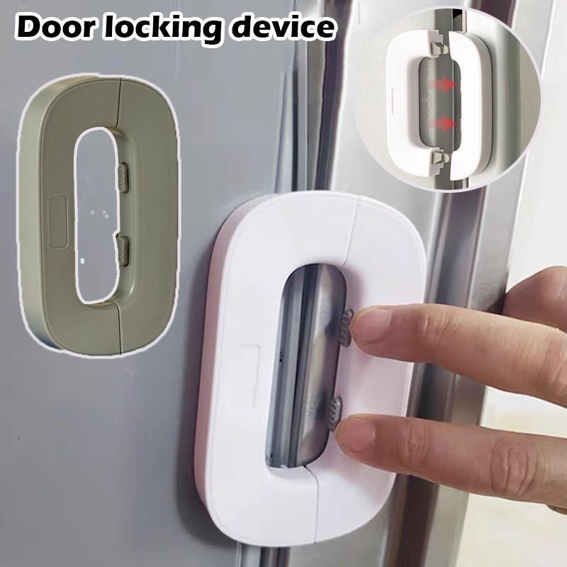 Child safety locks Anti-pinch cabinet door locks Door catche - TikTok ...