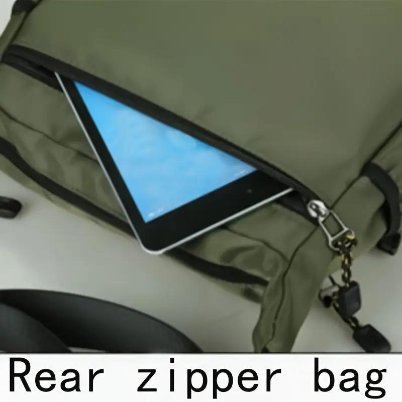 Product Introduction of Large Capacity Multi-layer Chest Bag, Casual Shoulder Bag for Travel & Outdoor Activities, Fashionable Sling Bag for Men 3