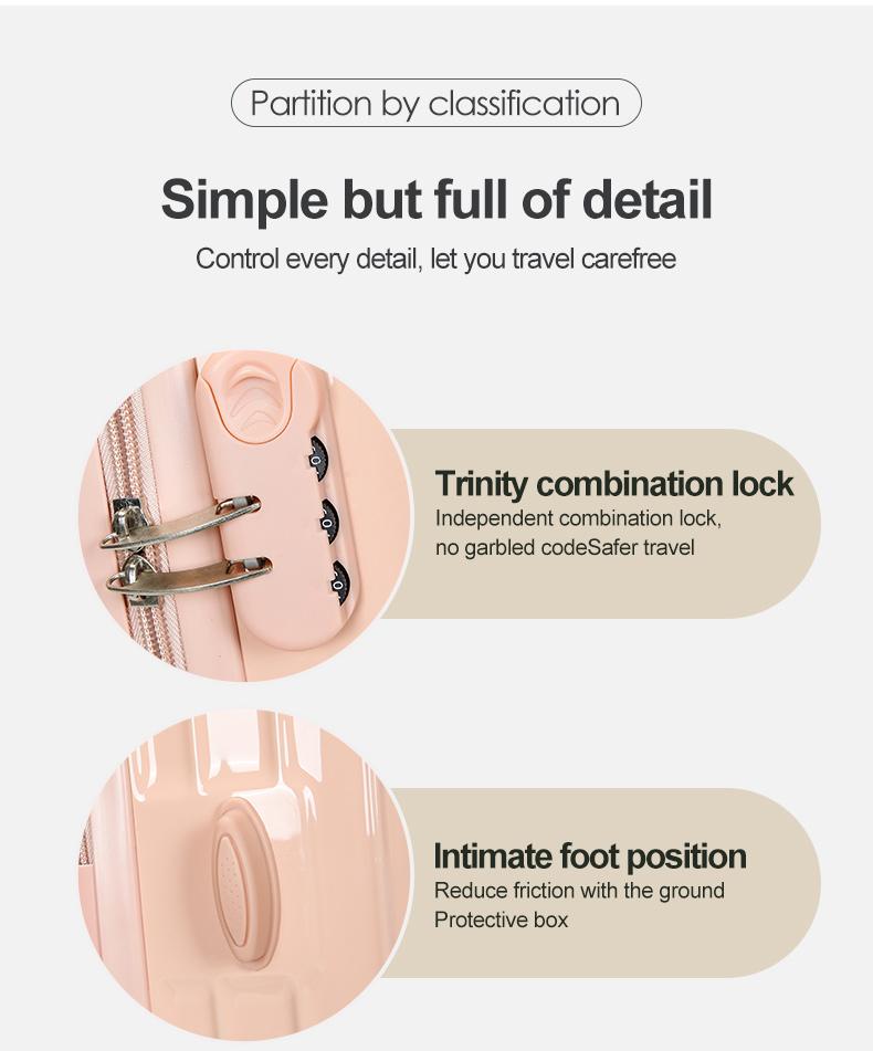 （BJ997） box Travel Bag Luggage-Fashion Package