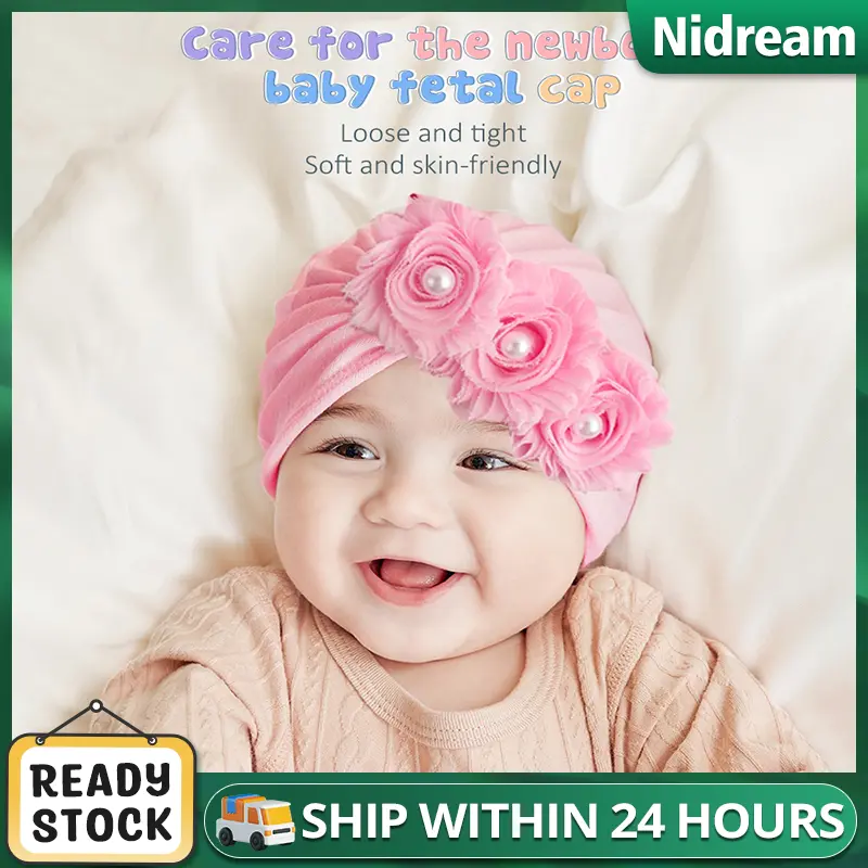 Baby Girls Headbands Baby Headwrap Cap For Girls Baby Girl Turban