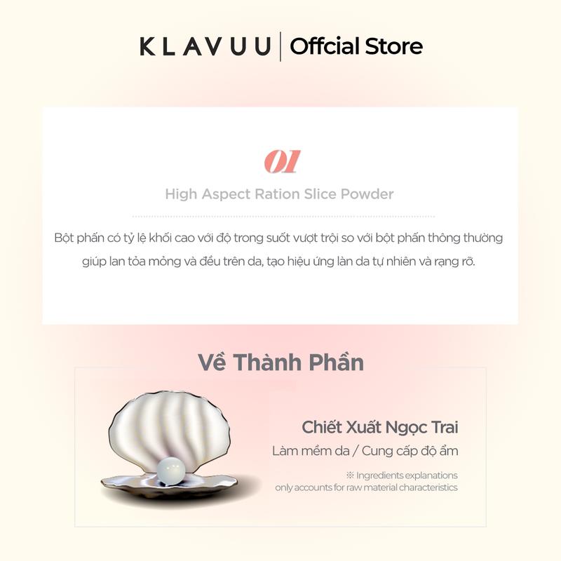 Phấn Má Hồng Trang Điểm Mịn Lì Klavuu Urban Pearlsation Natural Powder Blusher 5.5g 5