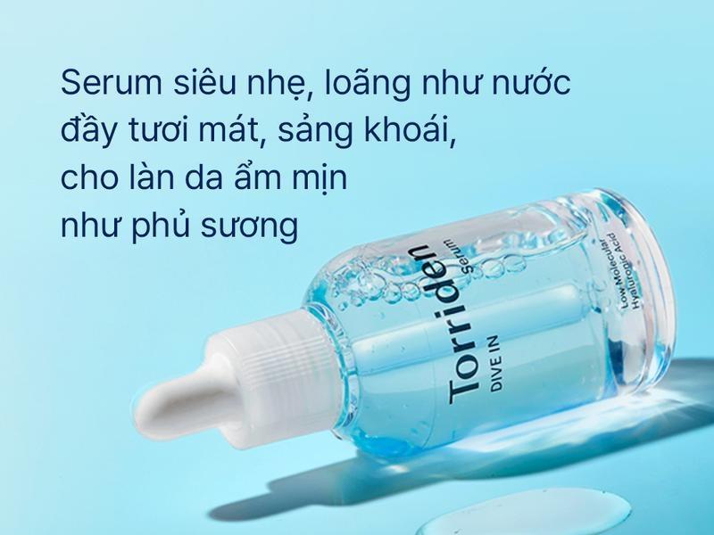 Product Introduction of Serum Hyaluronic Acid Hỗ Trợ Giữ Ẩm Sâu Cho Làn Da DIVE IN Torriden 50ml Dưỡng Ẩm Da Cấp Ẩm Skincare Làm Đẹp Da Women 3