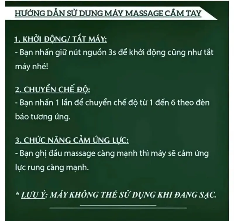Máy Massage Cầm tay Phiên Bản Nâng Cấp 5