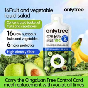 Onlytree Lauk Cair, 16 Buah-buahan dan Sayur-sayuran, 1 Kotak (10 Keping) Beverage organik Juice & Smoothies
