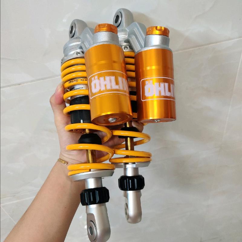 Phuộc OHLINS bình dầu dành cho Sirius Wave Dream Blade Future Win Galaxy Cub Axelo Jupiter Taurus Elegant Charly Caphe... Phuộc Sau Phụ Tùng