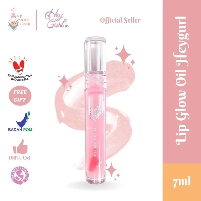 LIPGLOW HEYGURL LIP GLOSS OIL BY HEY GURL HEYGURL.ID Bibir Merah Hydrating