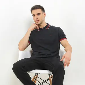 Hush Puppies Kaos Polo Pria GINOVA Black
