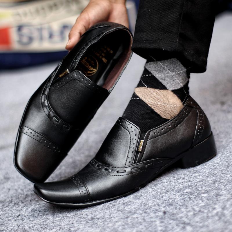 (TIKTOK SHOP) SEPATU PUTIH PANTOFEL KULIT ASLI CEVANY OPEK ORIGINAL KERJA PERAWAT KANTOR MURAH COWOK FORMAL PESTA PANTOPEL RESMI DINAS 7