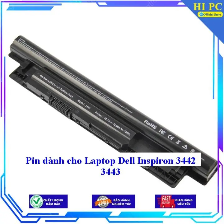 Pin Tương Thích dành cho Laptop Dell Inspiron 3442 3443 - Hàng Nhập Khẩu 0
