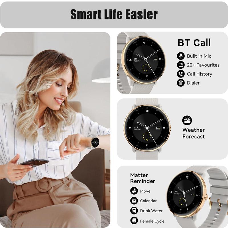 Product Introduction of Multifunctional Smart Watch, Fashion Digital Watch with Wireless Answer/Make Calls & Multi Sport Mode, Sports Watch for Women & Men 8