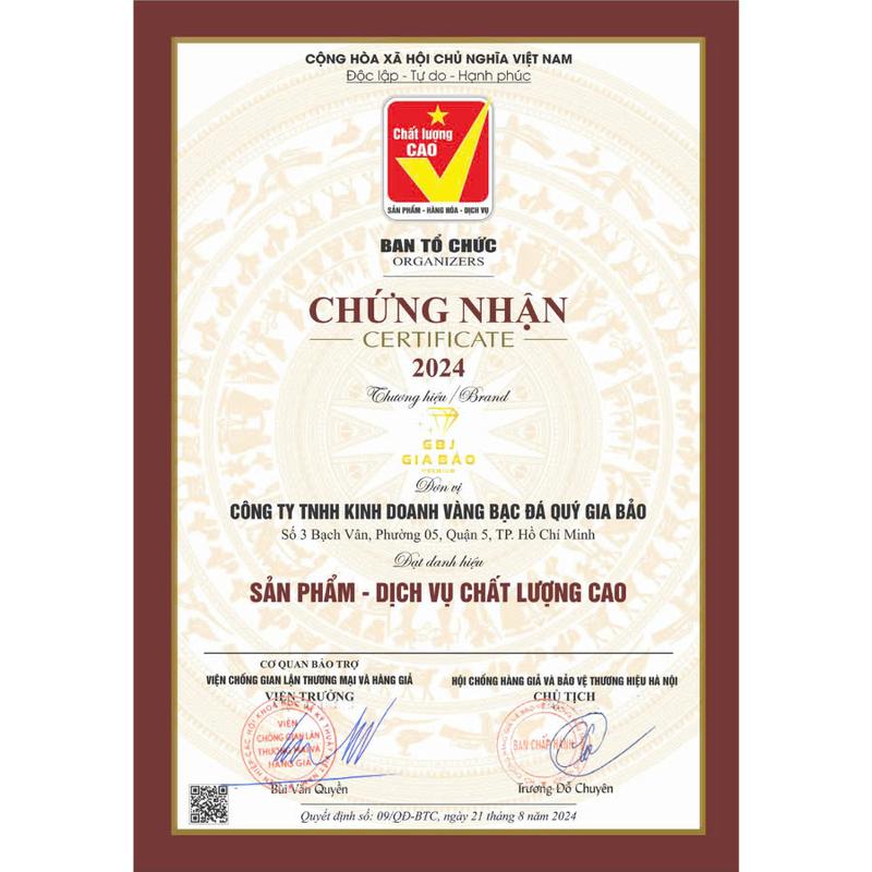 Dây Chuyền Bạc Mặt Tròn 6 Chấu Đính Viên Chủ Moissanite 6Li5 M07 (4T4) XI KIM Sang Trọng Dành Cho Nữ GBJ280 6
