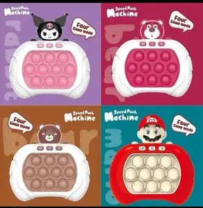 Mainan Game Anak Pop It Elektrik FAST PUSH PUZZLE GAME Musik Puzzle Level 200 Gen 3 Led Permainan