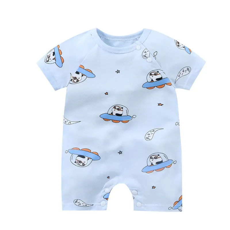 DIOEBABY Jumper Pendek Lengan Pendek/Romper Anak 6