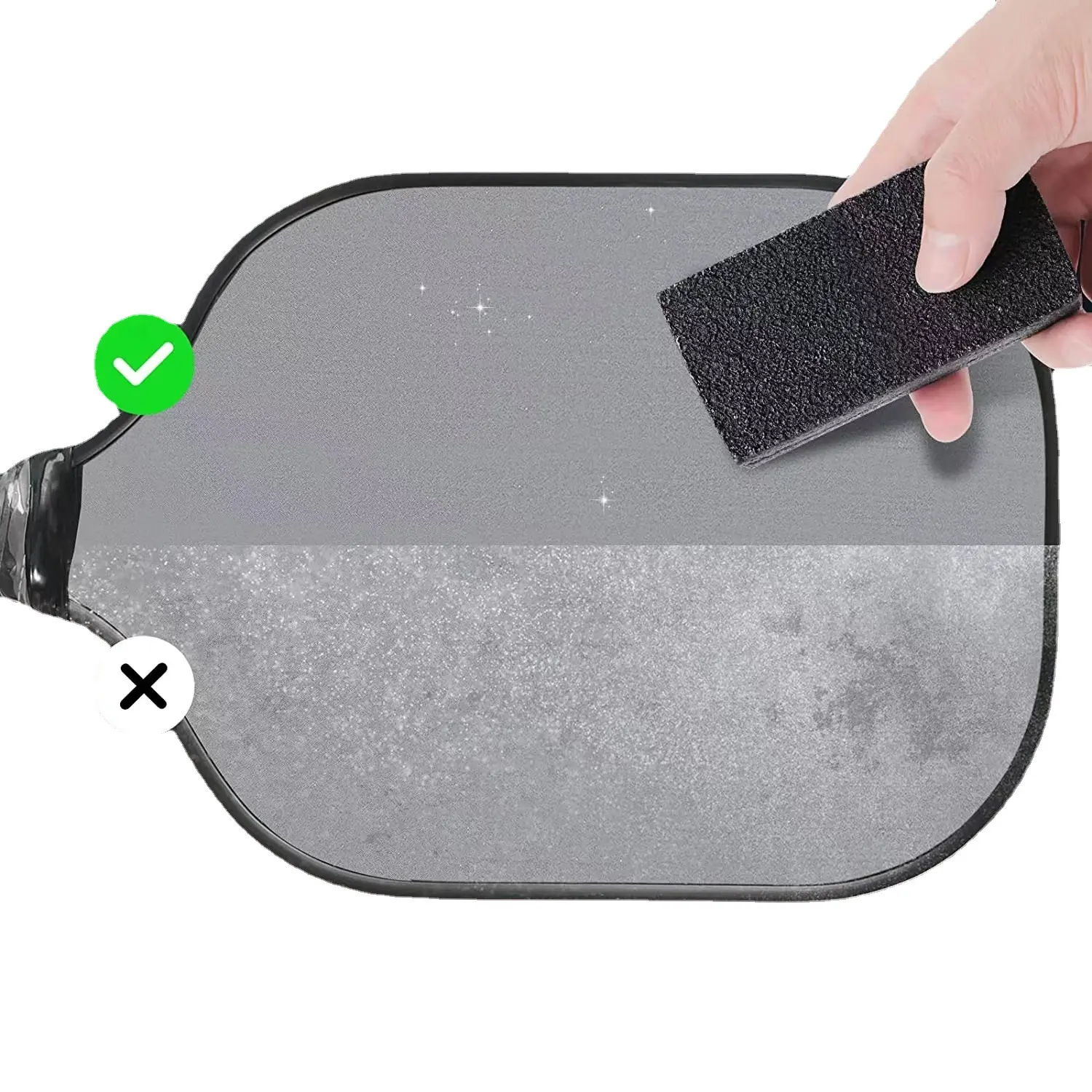 Tẩy vệ sinh mặt vợt Pickleball