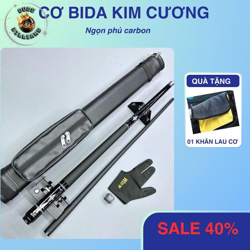 Cơ Bi da kim cương mới bản giới hạn Cơ Lỗ- lip Sport . Cơ phủ Carbon Cơ Bida Cacbon