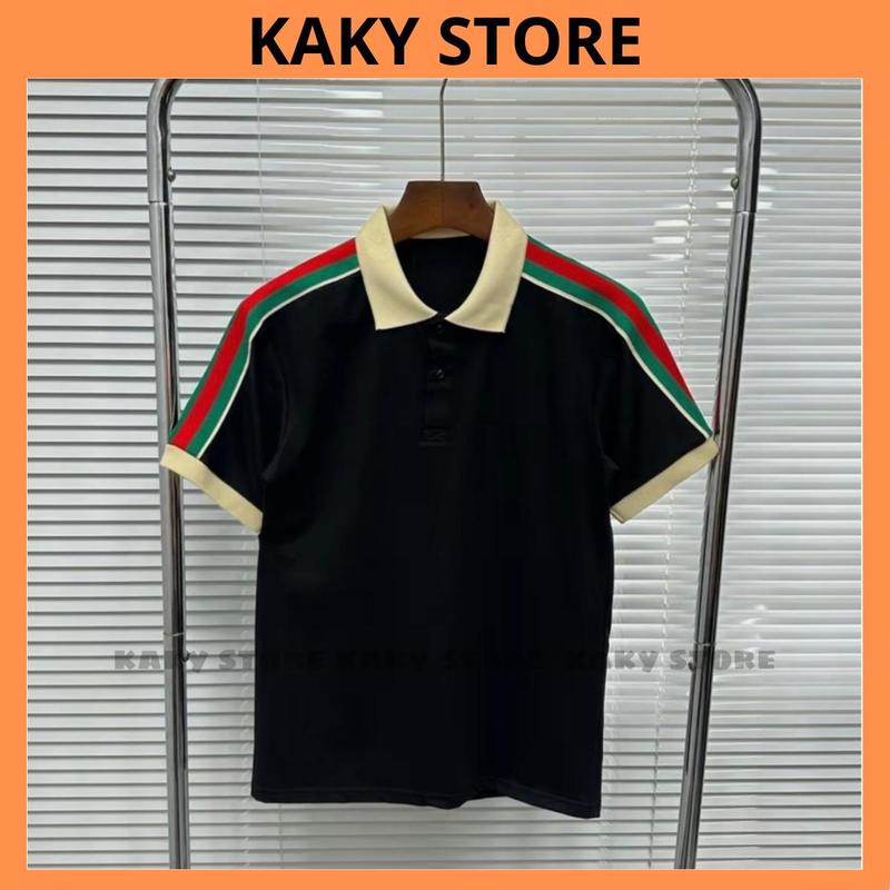 Áo PoLo Kẻ Sọc Đỏ Ở Tay Cho Các Boy Phố Đi Chơi 2024