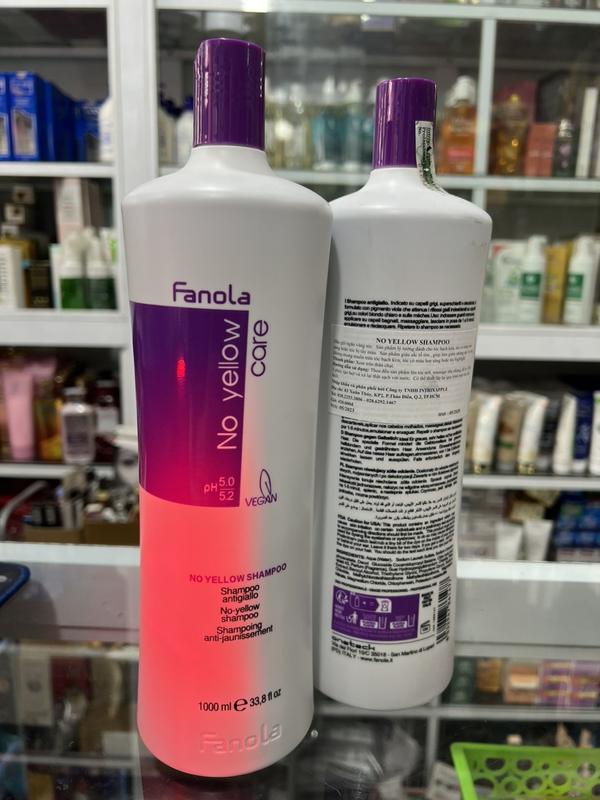 DẦU GỘI FANOLA NO YELLOW KHỬ ÁNH VÀNG 1000ML GỘI TÍM