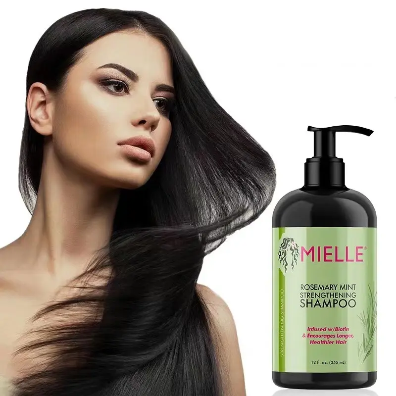 Rosemary Strengthening Shampoo and Conditioner Infused with Biotin,Cleanses and Helps Strengthen Weak and Brittle Hair