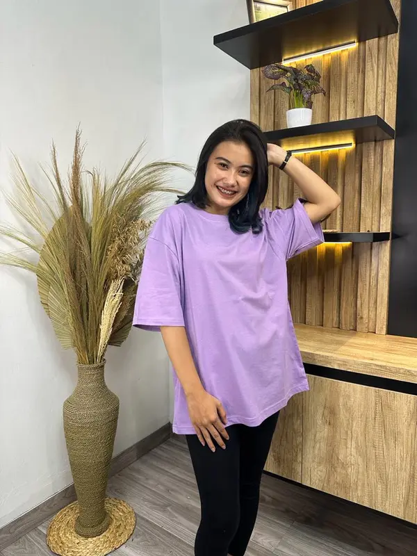 KAOS POLOS OVERSIZE UNISEX COTTON COMBED 24S PREMIUM OVERSIZED TSHIRT 5