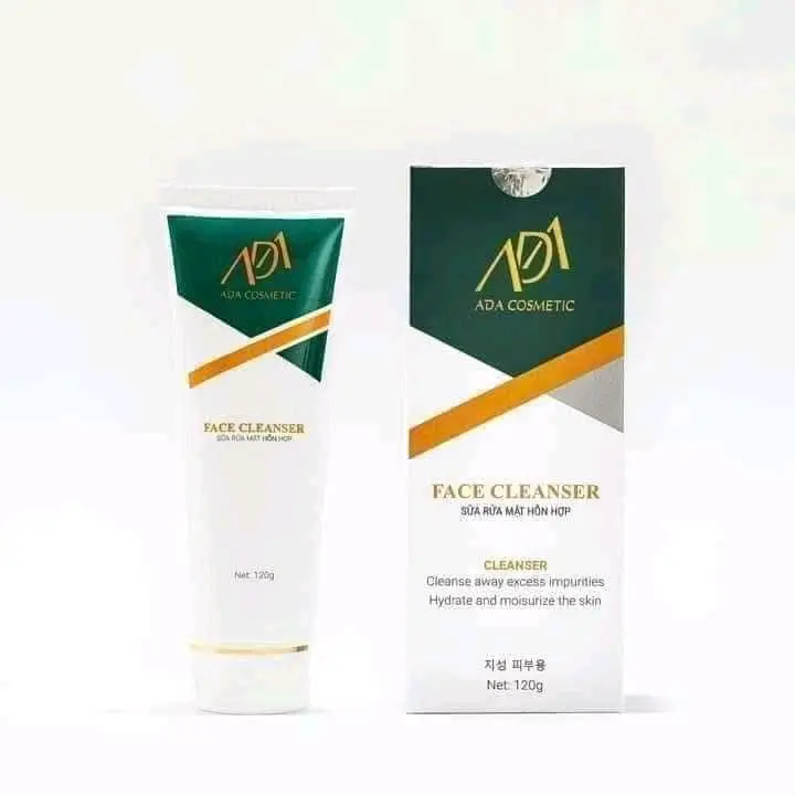 SỮA RỬA MẶT ADA _ LÀM SẠCH SÂU, NHẸ DỊU CHO HỖN HỢP