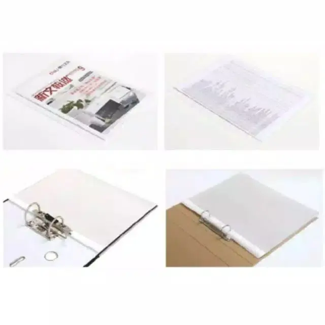 SHEET PROTECTOR A4 & F4 / PLASTIK PELINDUNG FILE / PP POCKET A4 & F4 ISI 10 LEMBAR TEBAL 3