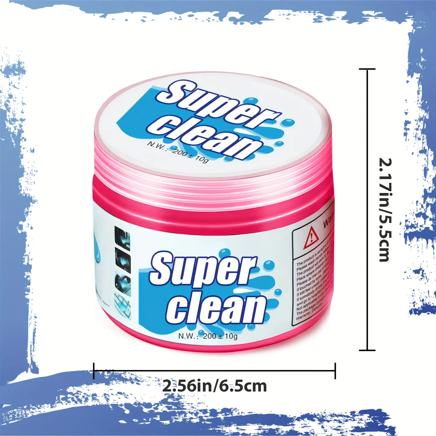 Car cleaning gel, car cleaning paste, car slime for cleaning, car interior cleaner, car cleaning supplies, car beauty tools, car essentials, car gifts, women's car parts, pink