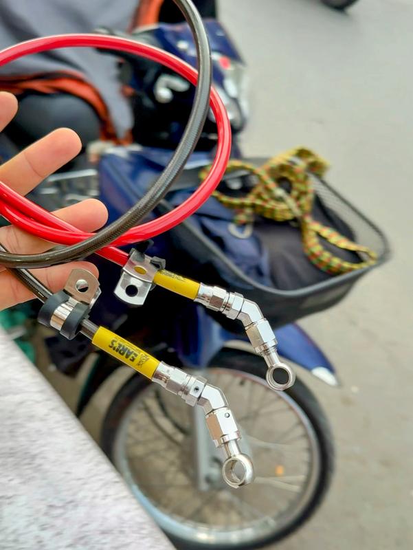 Dây dầu hel Inox 304 phiên bảng 2024 phanh xe Phụ Kiện Phụ Tùng