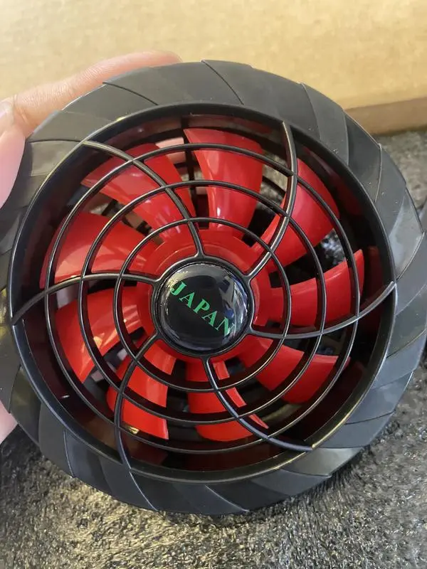 Quạt áo điều hòa JAPAN 24V (hàng xịn) 9 cánh - động cơ không chổi than - chống nước