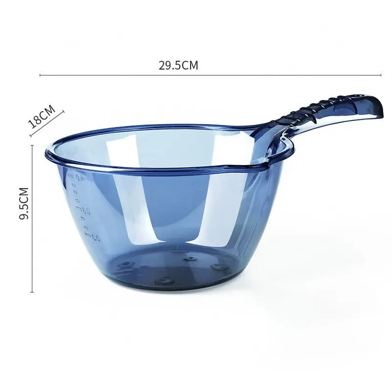 Combo 2 cái Gáo múc nước bằng nhựa cao cấp trong suốt G02 2
