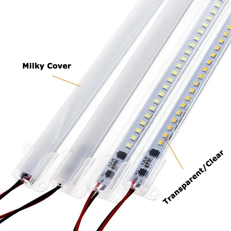 AC220V LED Bar Light High Brightness 2835 LED Clip 30cm 40cm 72LEDs Rigid Strip Saving LED Tubes