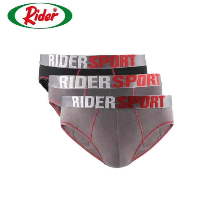 3 pcs Celana dalam dewasa Rider R337 / CD pria dewasa