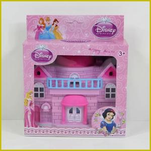 Children's Toys Girls Snow White Elsa Disney Princess Castle Villa Toy Set